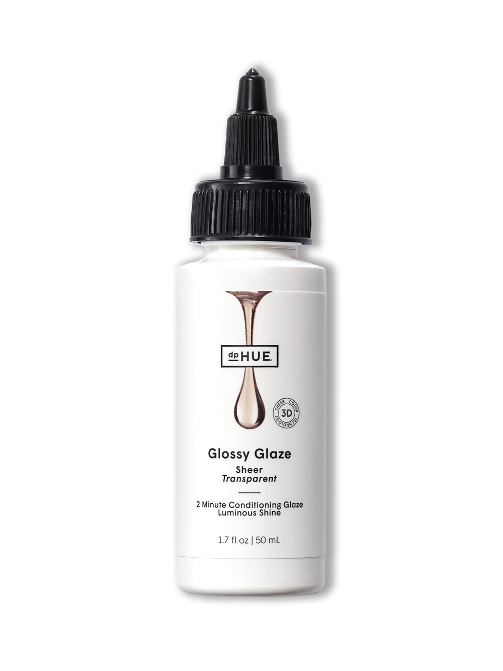 dpHUE Glossy Glaze Sheer Transparent Hair Treatment Mini Travel 1.7 fl oz